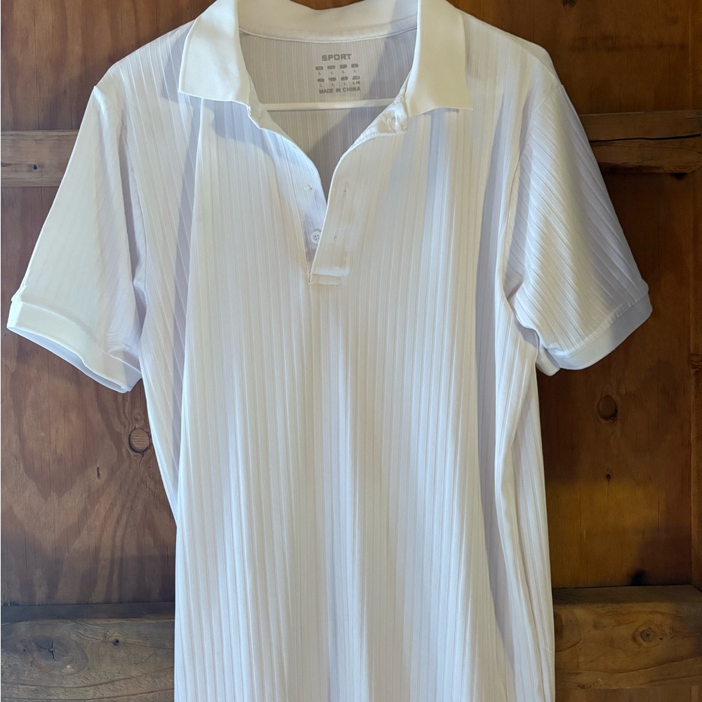 Sporto White Polo Shirt for Effortless Style